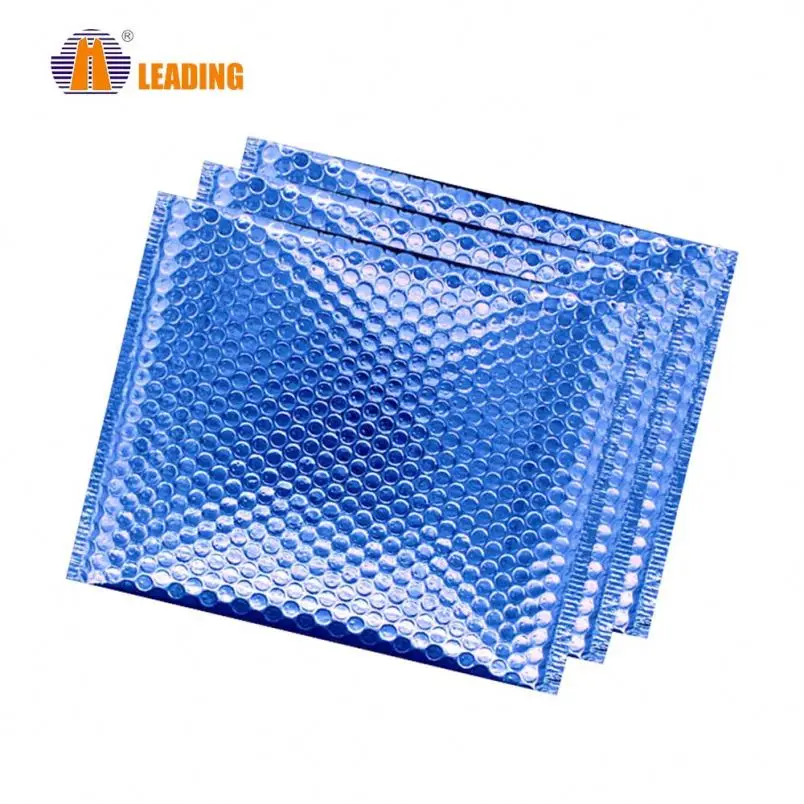 Custom 000 Foil Mailing Colored White Green Pink Poly Decorative Bubble Mailer With Designs