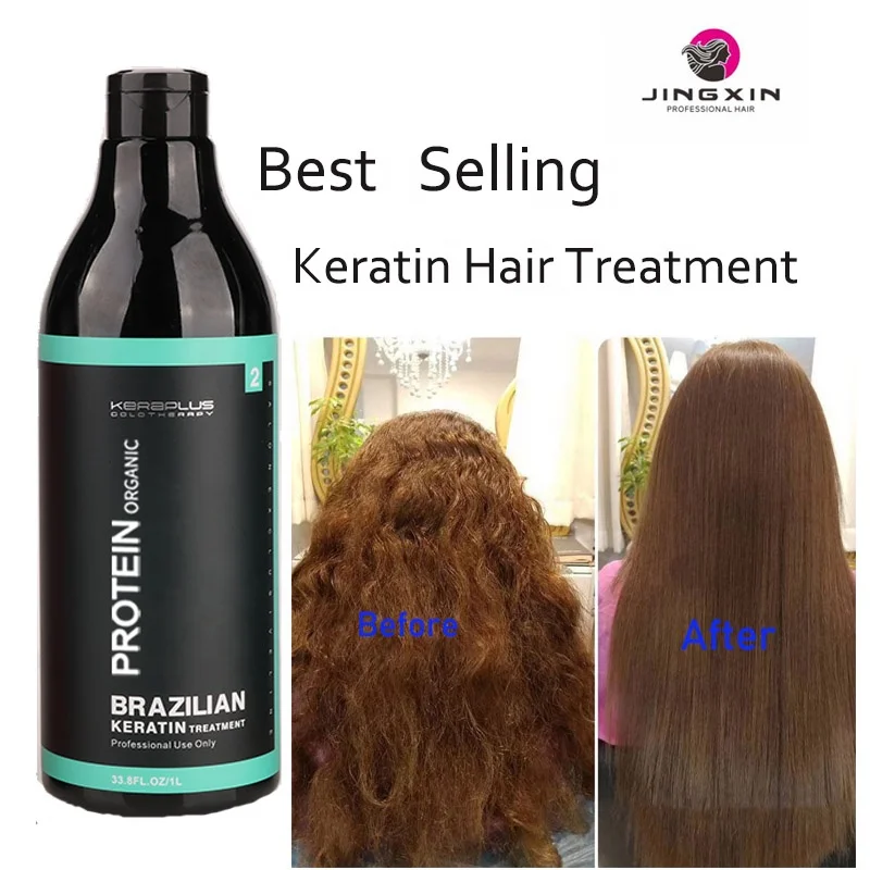 jingxin 6 months professional italian  protein hair keratin treatment  pro tech keratin hair treatment brazilian straightening