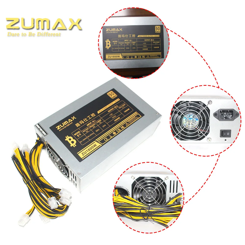 
Regular Power Supply PSU for Virtul Currency miner Bitcoin 