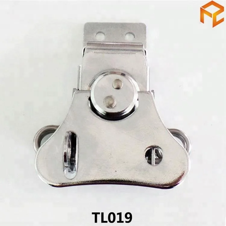 
Flight case hardware foshan factory produced chrome plated pad lockable turn latch 