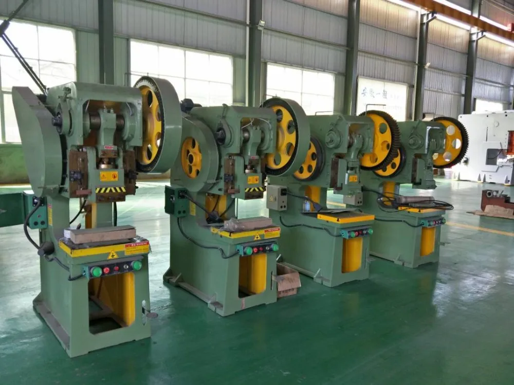 Flywheel run J23 Series Mechanical Power Press Punching Machine for sale