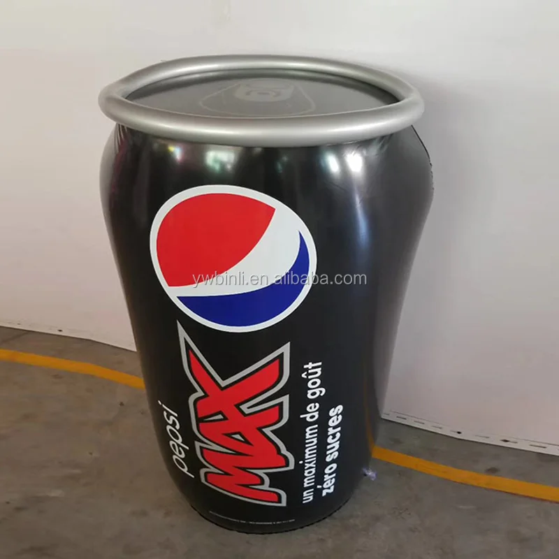 outdoor advertising inflatable beverage can /bottle pepsi air drinking can