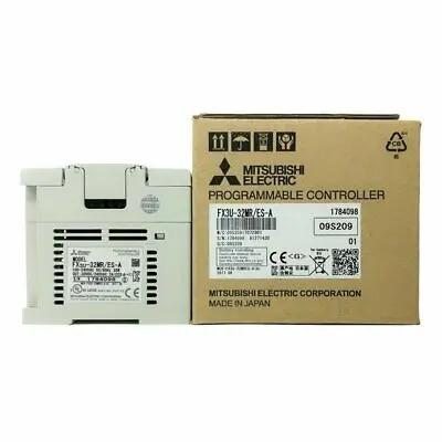  FX3U-32MR/ES-A 32 точки Mitsubishi программируемый логический контроллер оригинал новый в