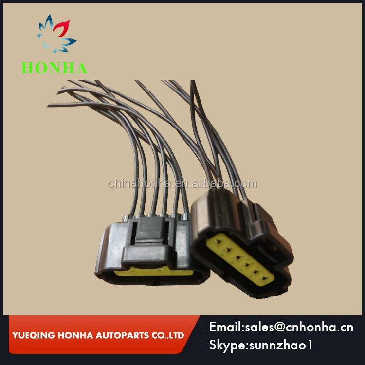 6 Pin MAF Mass Air Flow Sensor wireharness Connector Plug Clip pigtail