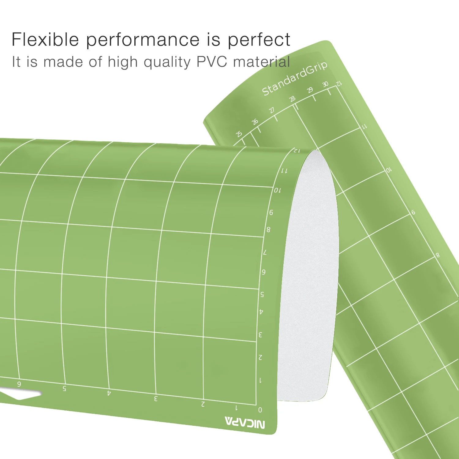 
Nicapa 12x24 inch Standard Grip Replacement Cut Mats Cutting Mat for Cricut Explore One/Air/Air 2/Maker 