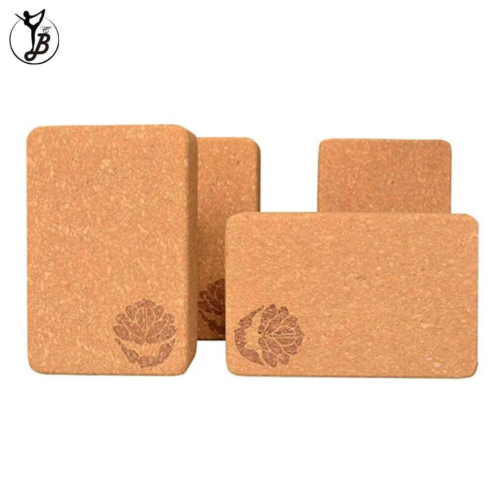High Density Lightweight EVA Foam Cork Yoga Block