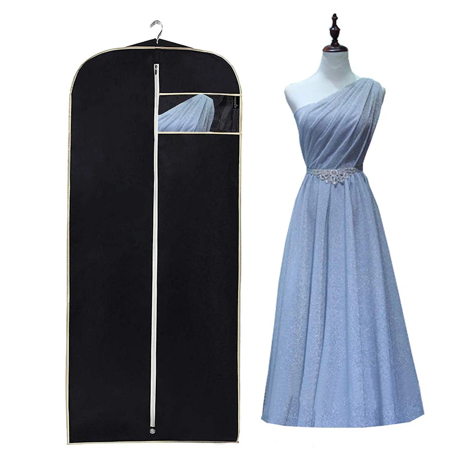 Пылезащитный чехол для одежды, чехол из нетканого материала для дома, подвесной защитный чехол для пальто, костюма, сумка для хранения, органайзер для гардероба, Новинка