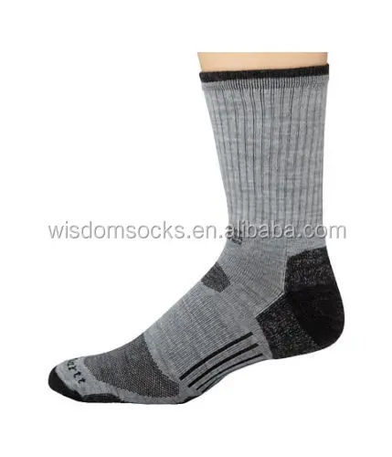 custom logo white Heavy duty cushion heated wool men weekday work boot thermal winter socks