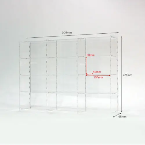 Plexiglass Acrylic Mini Car Tomica Display Case