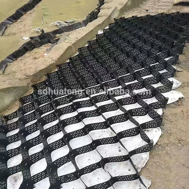 PLASTIC GEOCELL honeycomb gravel retainer