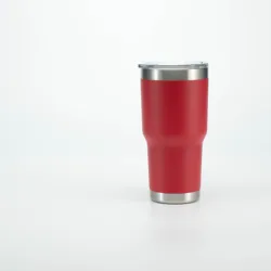 (Free Sample) Wholesale Double Wall Insulated Vacuum Magnetic Lid Coffee Tumbler Cup 30oz Stainless Steel Travel Beer Tumbler