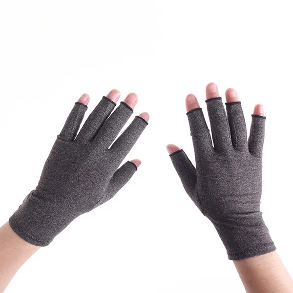 Factory wholesale Anti Arthritis Fingerless Compression Therapy Gloves