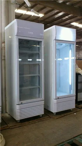 430L display refrigerator glass door fridge big capacity back bar cooler beverage fridge drinks showcase freezer