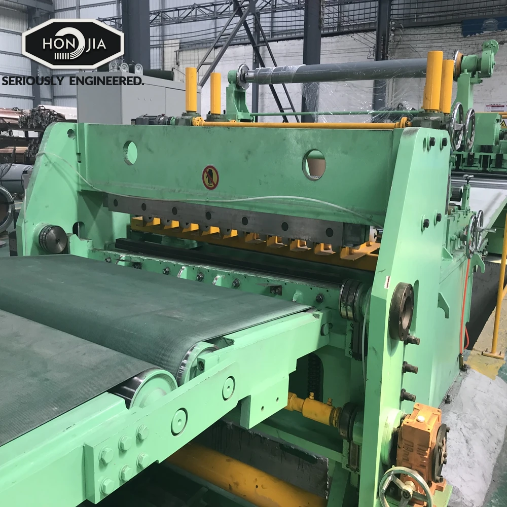 CR HR Steel Coil Cut to Length Line Equipment Stainless Steel Coil Cross Cutting Machine Servo Drive Motor