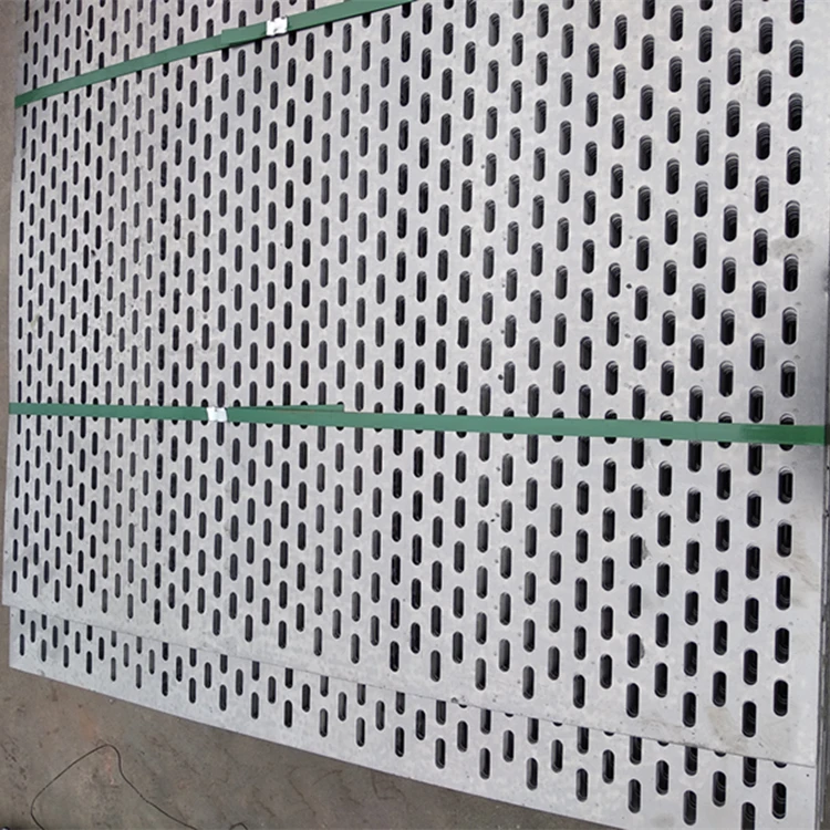 2mm thick perforated sheet mesh 41% open rating black perforated iron sheet