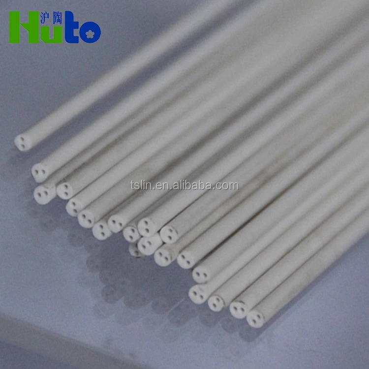 Corrosion Resistance Thermocouple Protection Mullite C610 ceramic pipe alumina rod