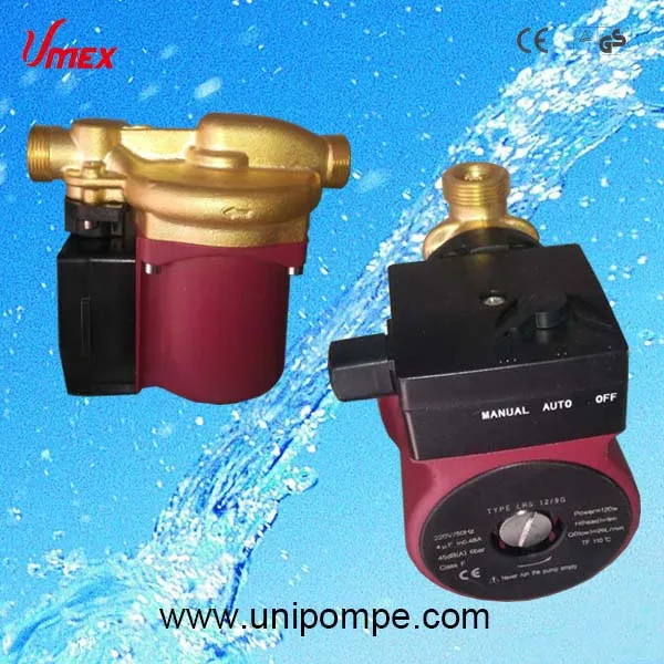 Automatic 3-Speed control hot water circulation pump for water heat and solar system