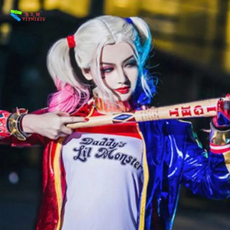YIZHIQIU harley quinn High Quality cosplay costume