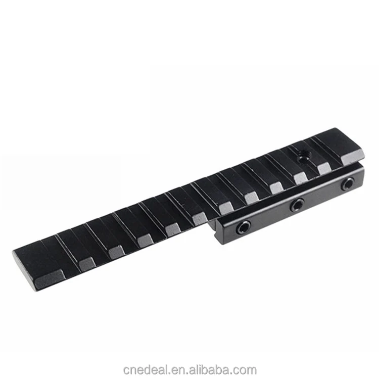 Jialitte J011 11 Slot Scope Base Low Profile Dovetail to Picatinny Rail Adaptor Dovetail to Weaver Adaptor Mount