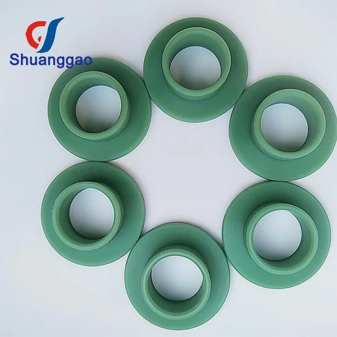 Custom self-lubricating Nylon Plastic Flanged Bushing