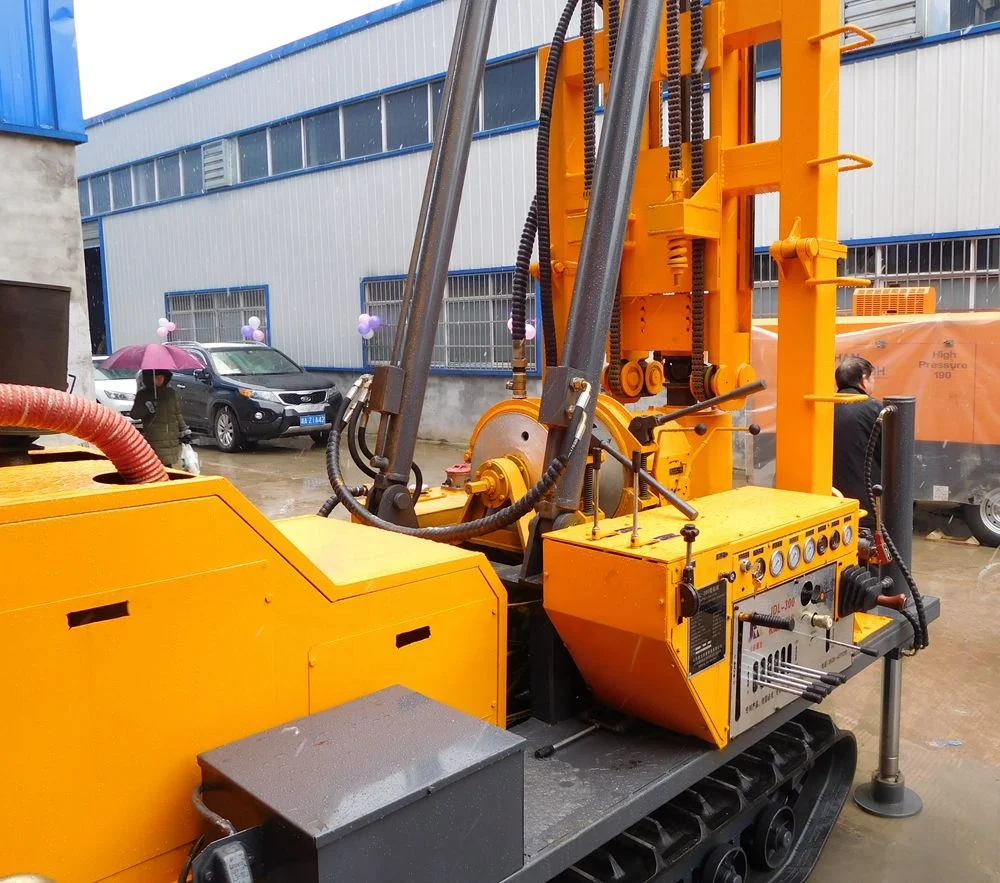 
JD-350 Crawler Mounted Multi-Function Mining Exploration Drilling Rig 