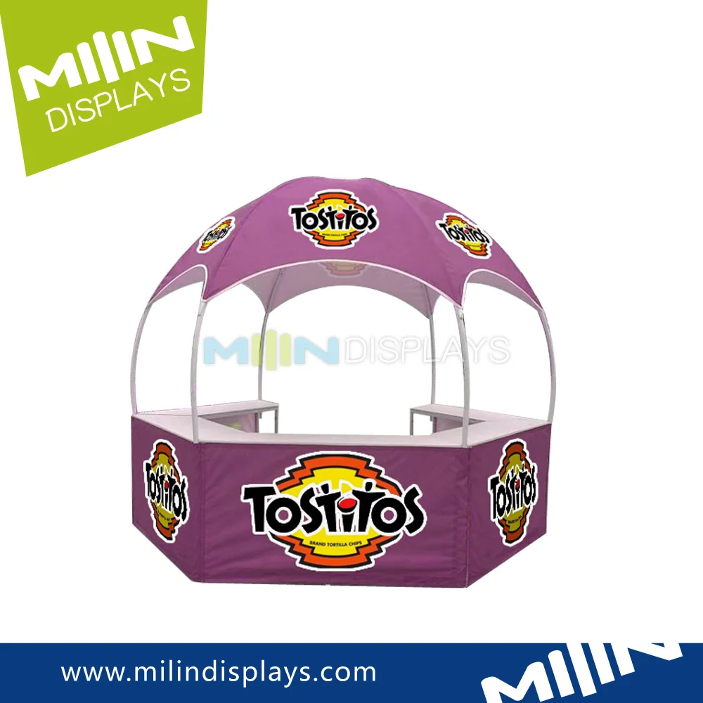 Promotional dome display tent table hexagon tent outdoor for sale