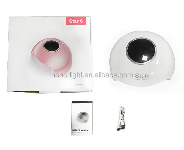 
Star 6 UV Nail Lamp Dryer 24W,USB contact,365nm+405nm 