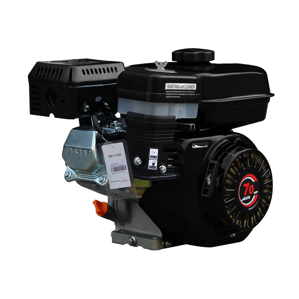 Low price 170F air cooled single cylinder gasoline electric motor generator