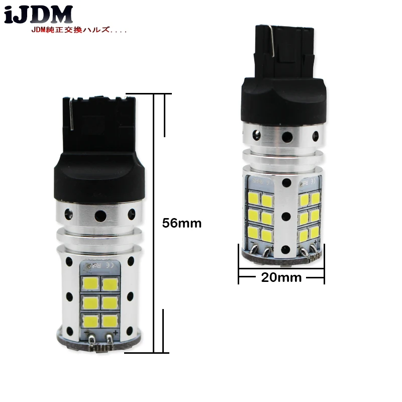 
7440 LED Canbus T20 W21W WY21W 7440 3030 LED For car Auto Brake Reverse Lamp DRL Rear Parking Bulb 