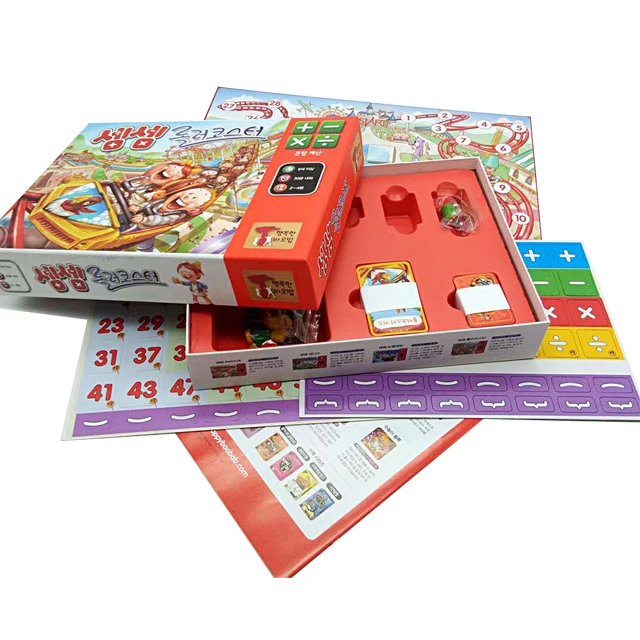 Детская арифметическая развивающая настольная игра, игровая карточка на заказ, Детская арифметика, образовательная