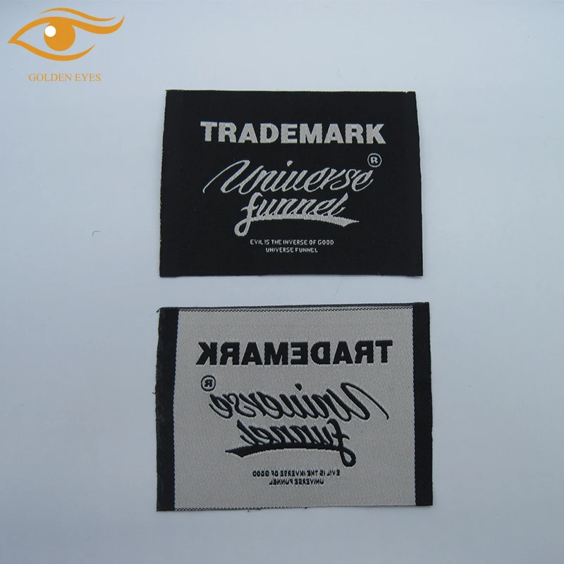 Customized Sewing Labels Shirt Bags Garment Label Tag Woven Labels for Clothes
