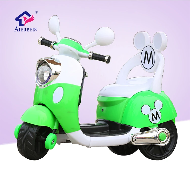 3 wheel baby electric motorcycle kids ride on car