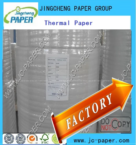 55gsm 800mm x 6000m jumbo thermal paper rolls
