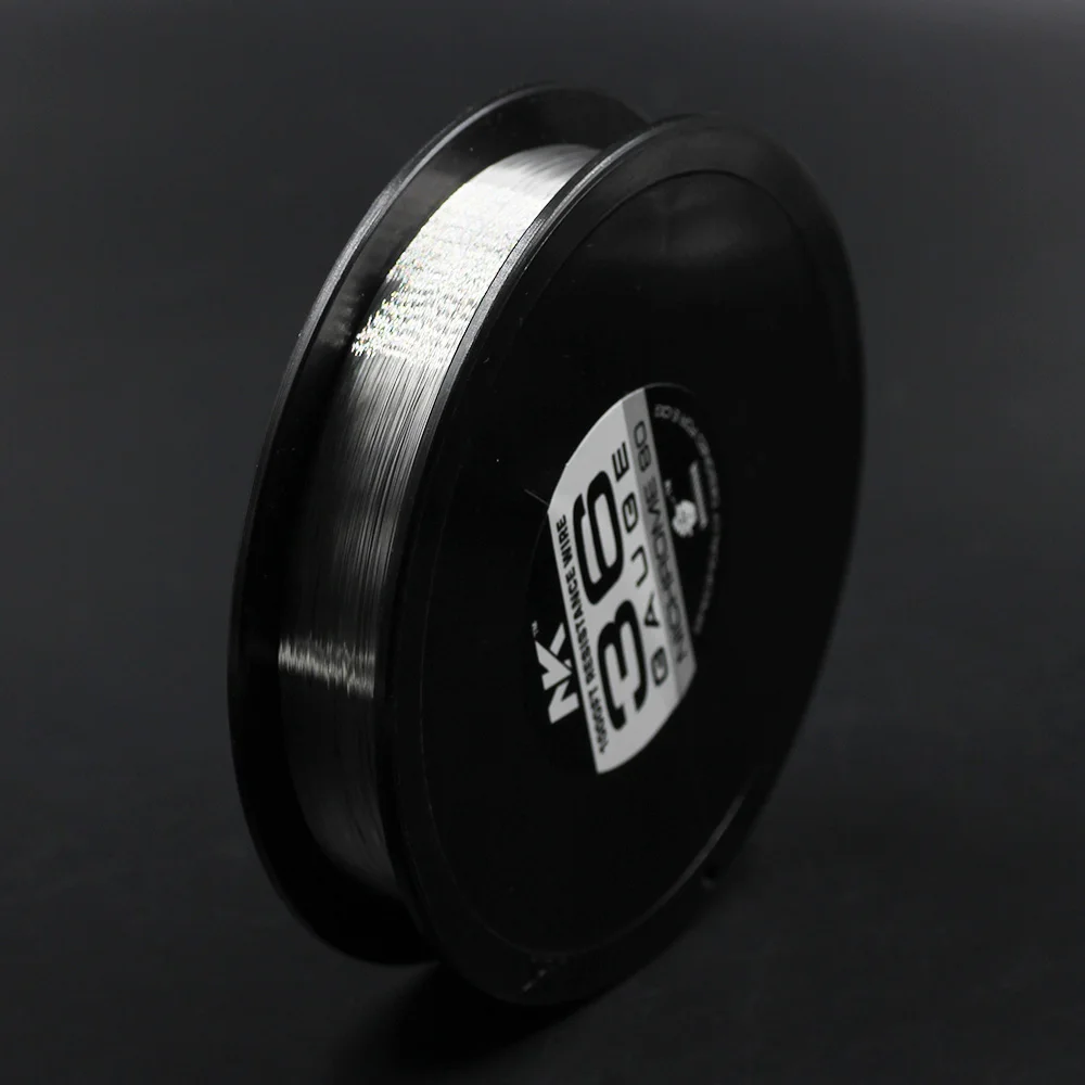 
 NK 2019 Новый Ni80 36AWG провод для вейпинга 1000ft катушка Ni80Cr20 нагревательный провод для вейпинга готовая катушка электронная сигарета  