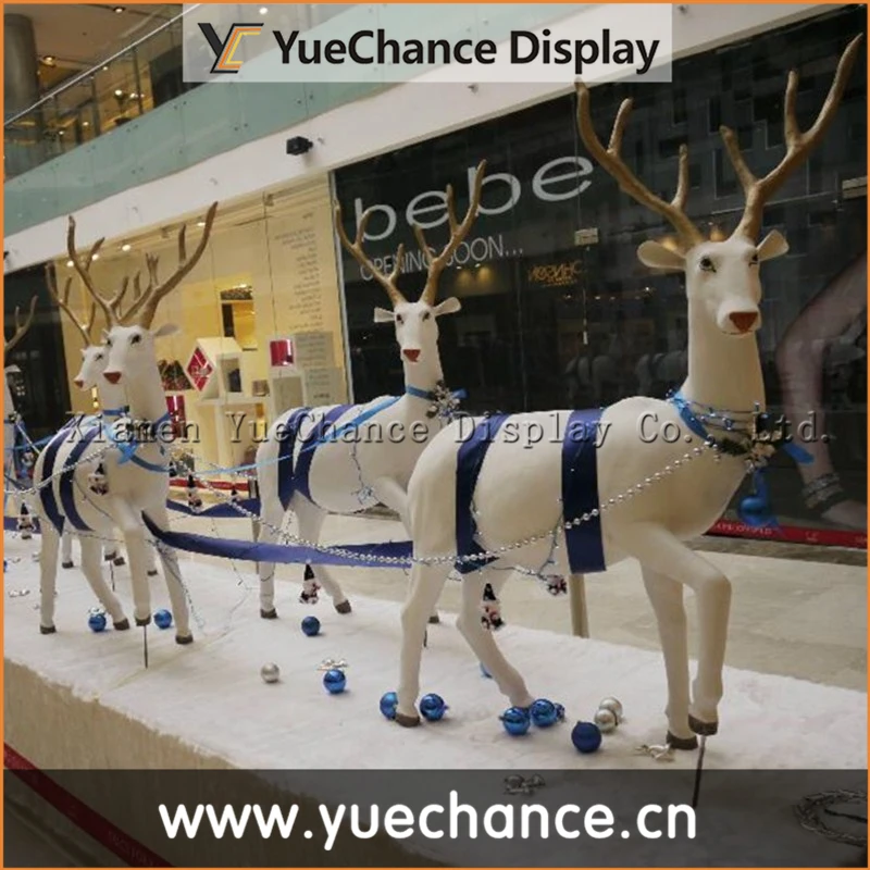 Christmas Decoration Artificial Resin Deer