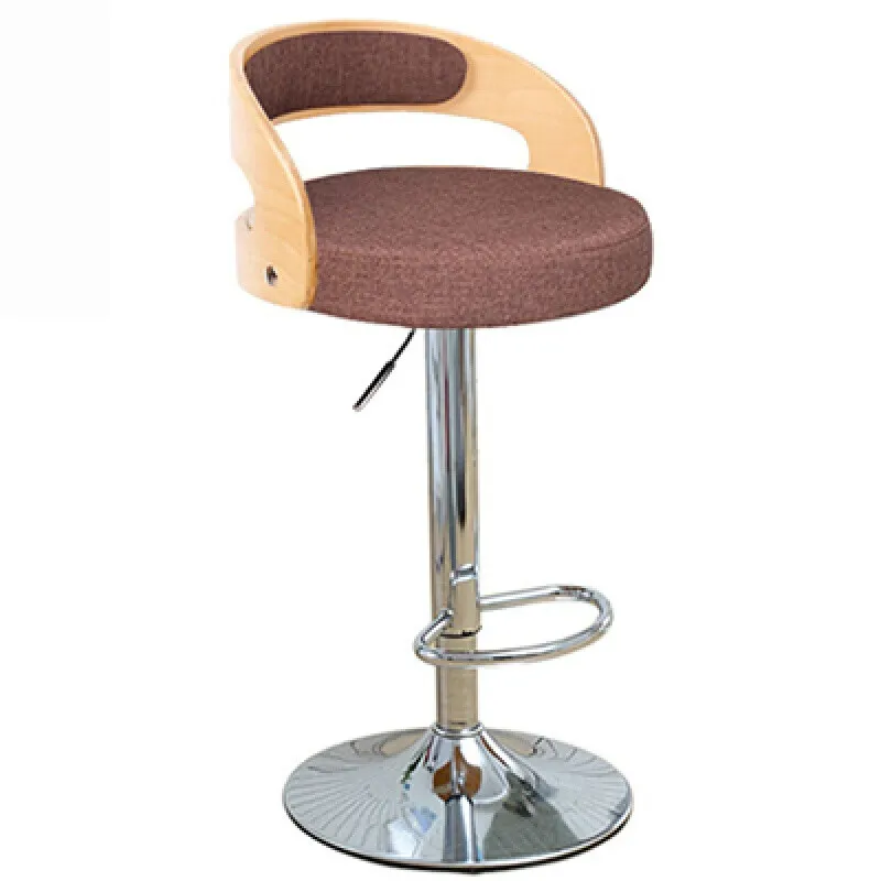 
Accent Low Back Swivel Height Barstool in Black Faux Leather and Chrome Finish Living room furniture 
