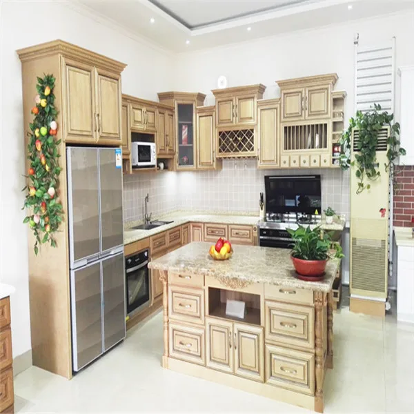 
Advanced Technology Top Quality Solid Wood Kitchen Cabinet 