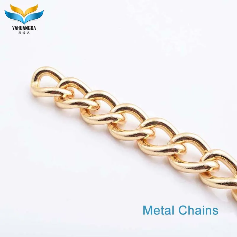 Meral fashion women leather bag chain bag fittings iron chain aluminum chain for handbags