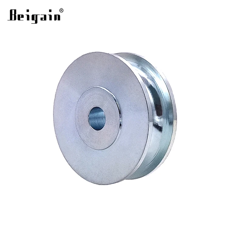 High Precision Custom Made CNC Turning Machined Parts Stainless Steel Round Belt Drive Pulley