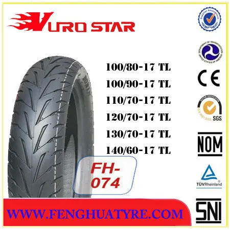 motorcycle tire 90/90-18  moto spare parts from china