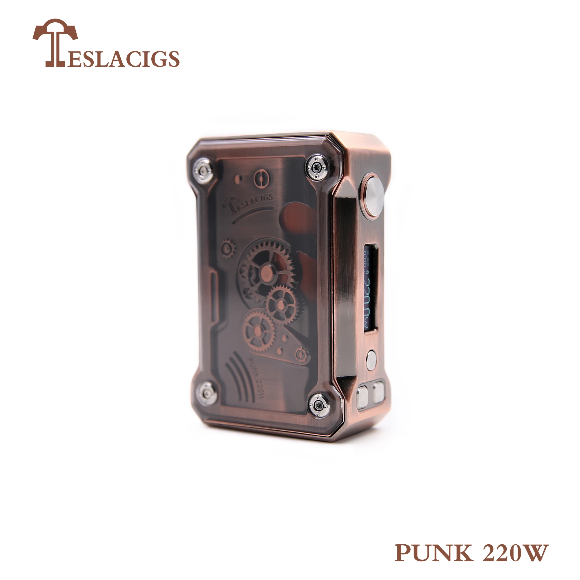 2018 vape machine Chinese ecig products Teslacigs PUNK220W with high quality box mod