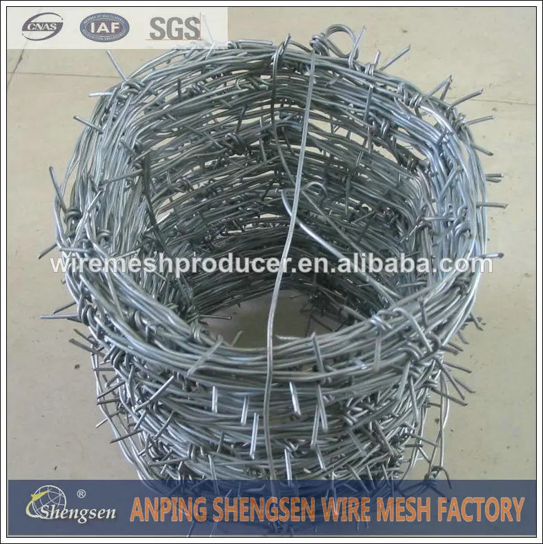 забор из колючей проволоки/пластиковые колючей проволокой/колючая проволока