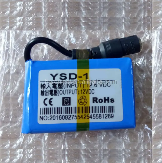 First Power 12V 4800mAh Lithium Polymer Battery DC Lipo Battery 11.1V 4800mAh for LED Board