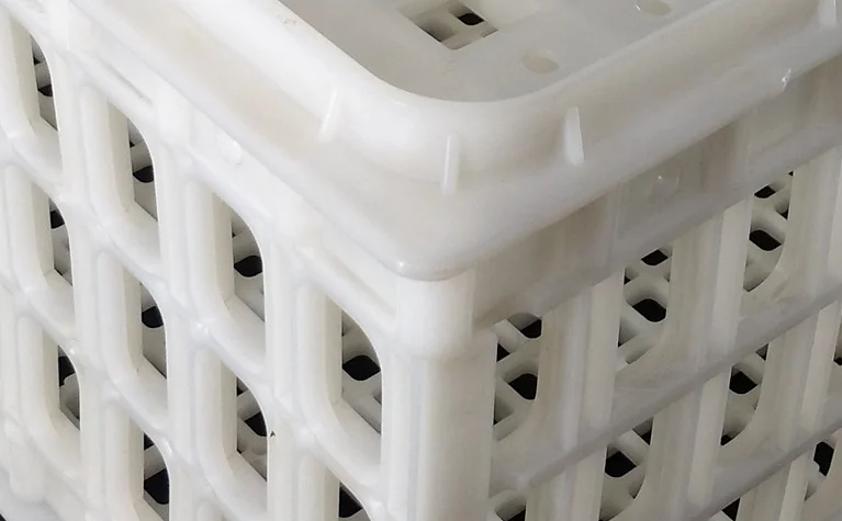 Agricultural plastic crates for chicken transportation crate , live chicken transport cage