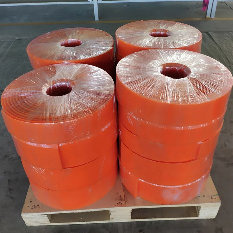 Duro 70a Polyurethane Rubber Conveyor Polyurethane Skirting