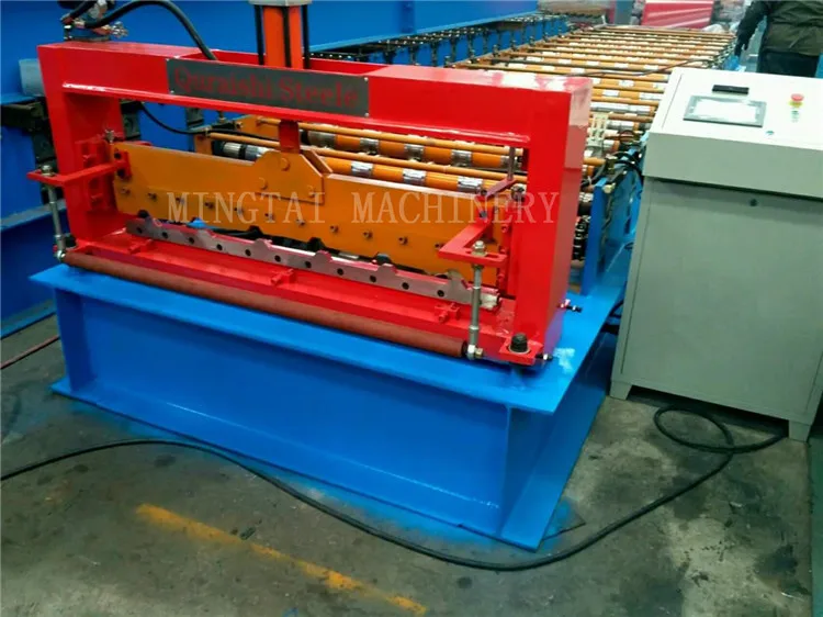 corrugating iron plate roll forming roller machine