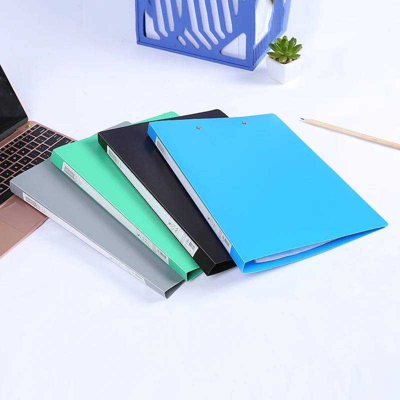 Multi-purpose Stable Quality Company Logo Presentation Folders Clip File A4 Custom Custom Picture Customized Logo Simple Clip