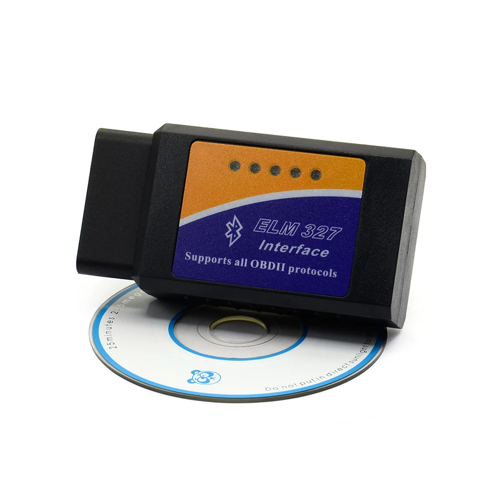 ELM327 OBDII ODB2 Diagnostic Interface Scanner with free obd2 software elm327 interface supports all obdii protocols