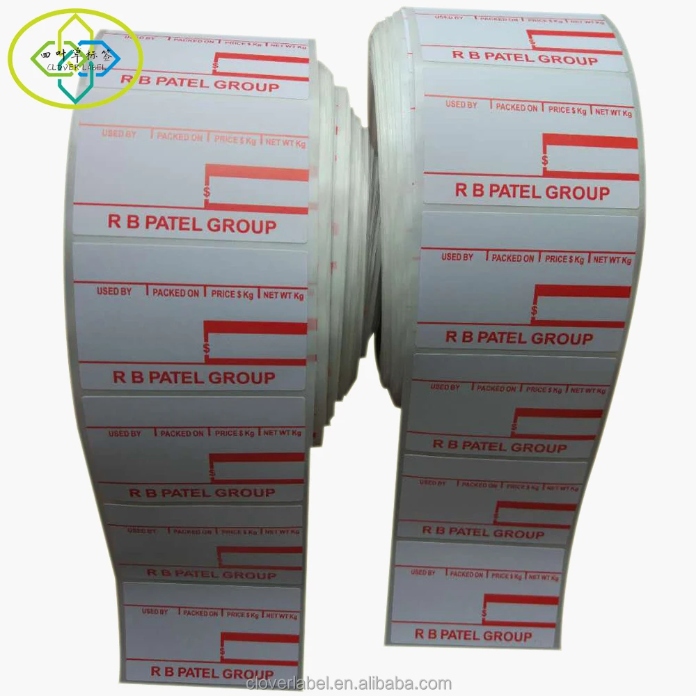 Cheap roll direct thermal label, Electronic scale label, barcode price label for supermarket