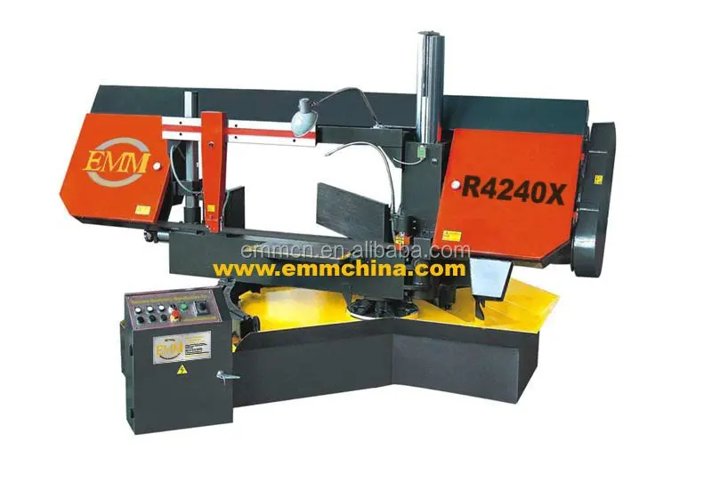 R4250 angle cut 45 degree automatic metal band saw machine